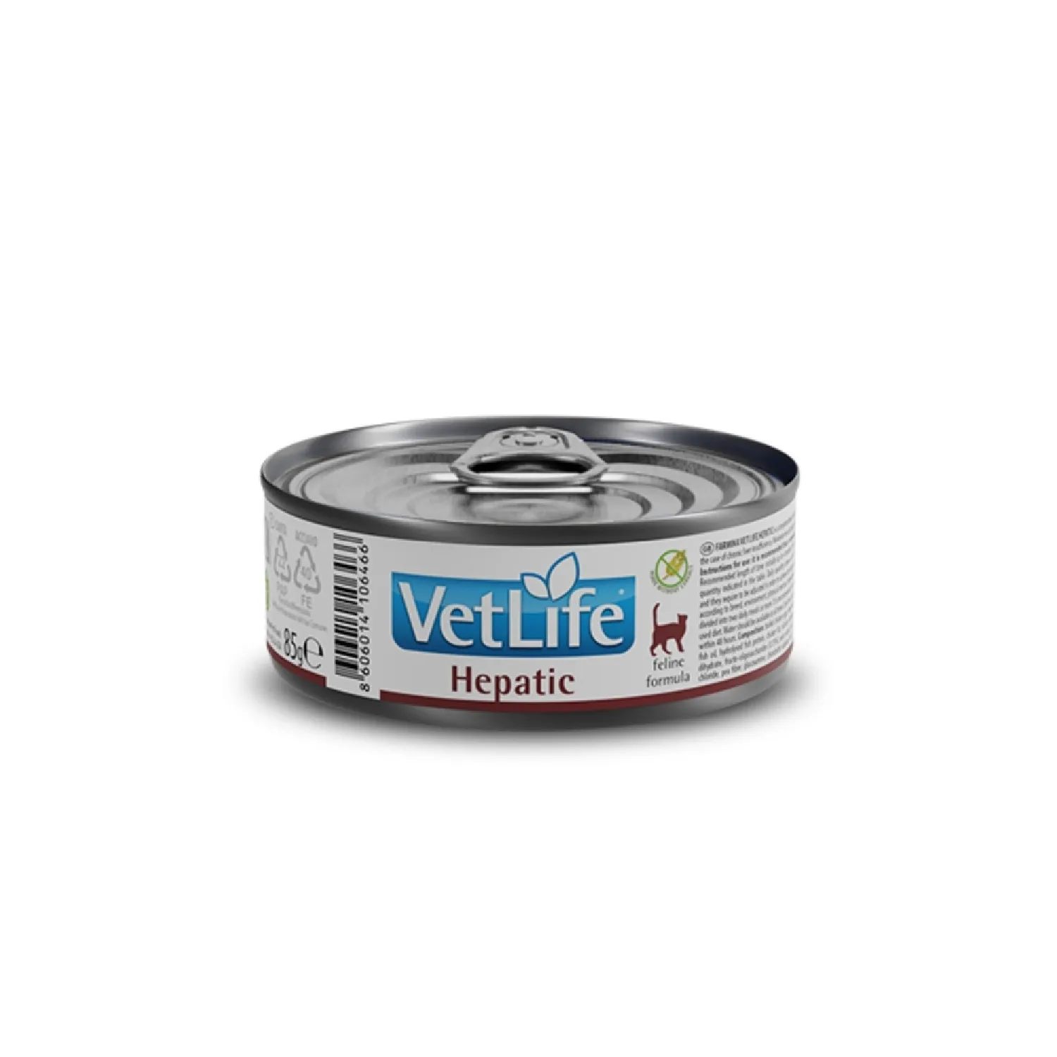 Ração Úmida Vet Life Hepatic para Gatos Adultos